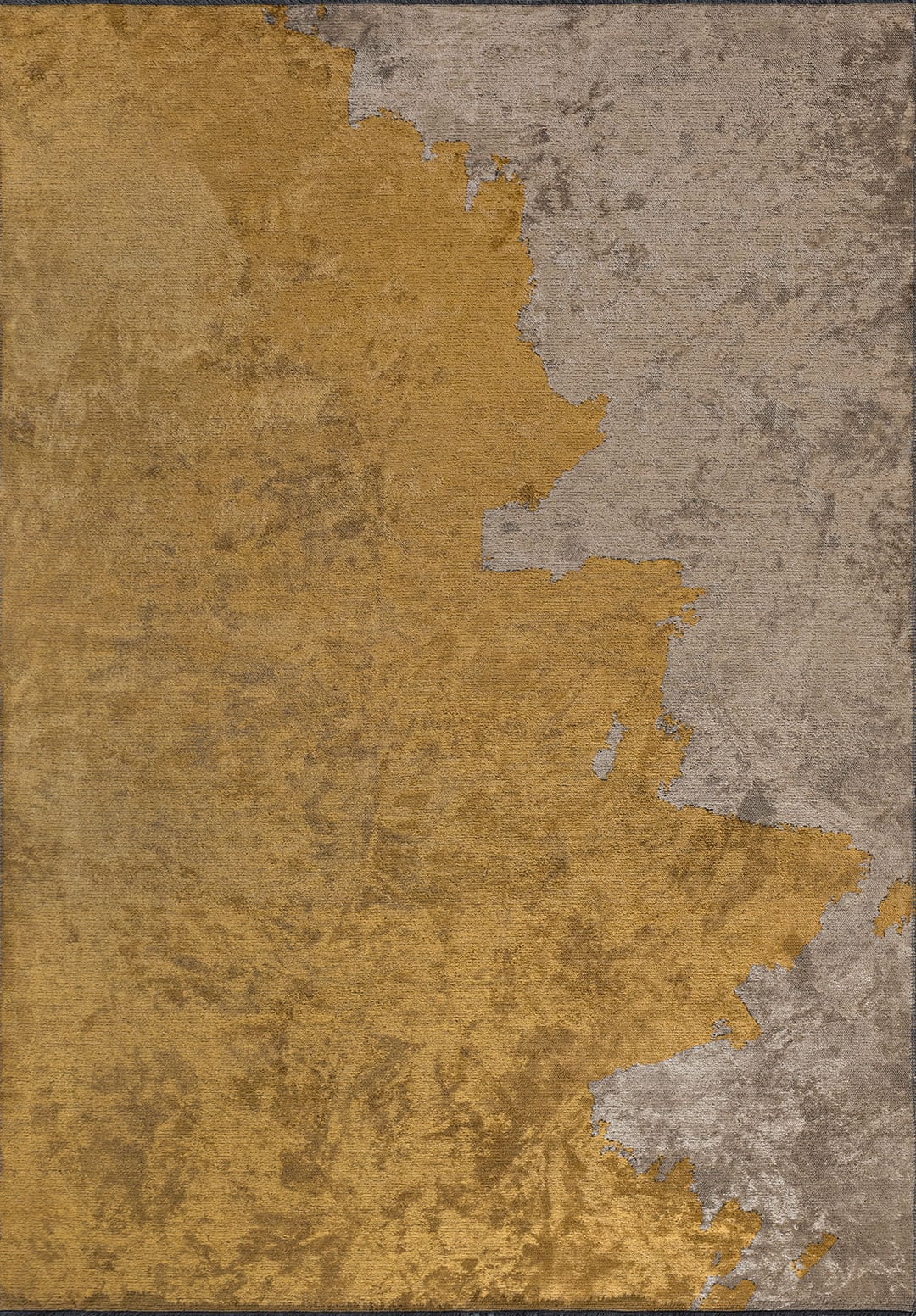 Coast Mustard - Dark Beige Rug area carpet area rug carpet Color_Beige Color_Yellow coral Material_Cotton & Viscose