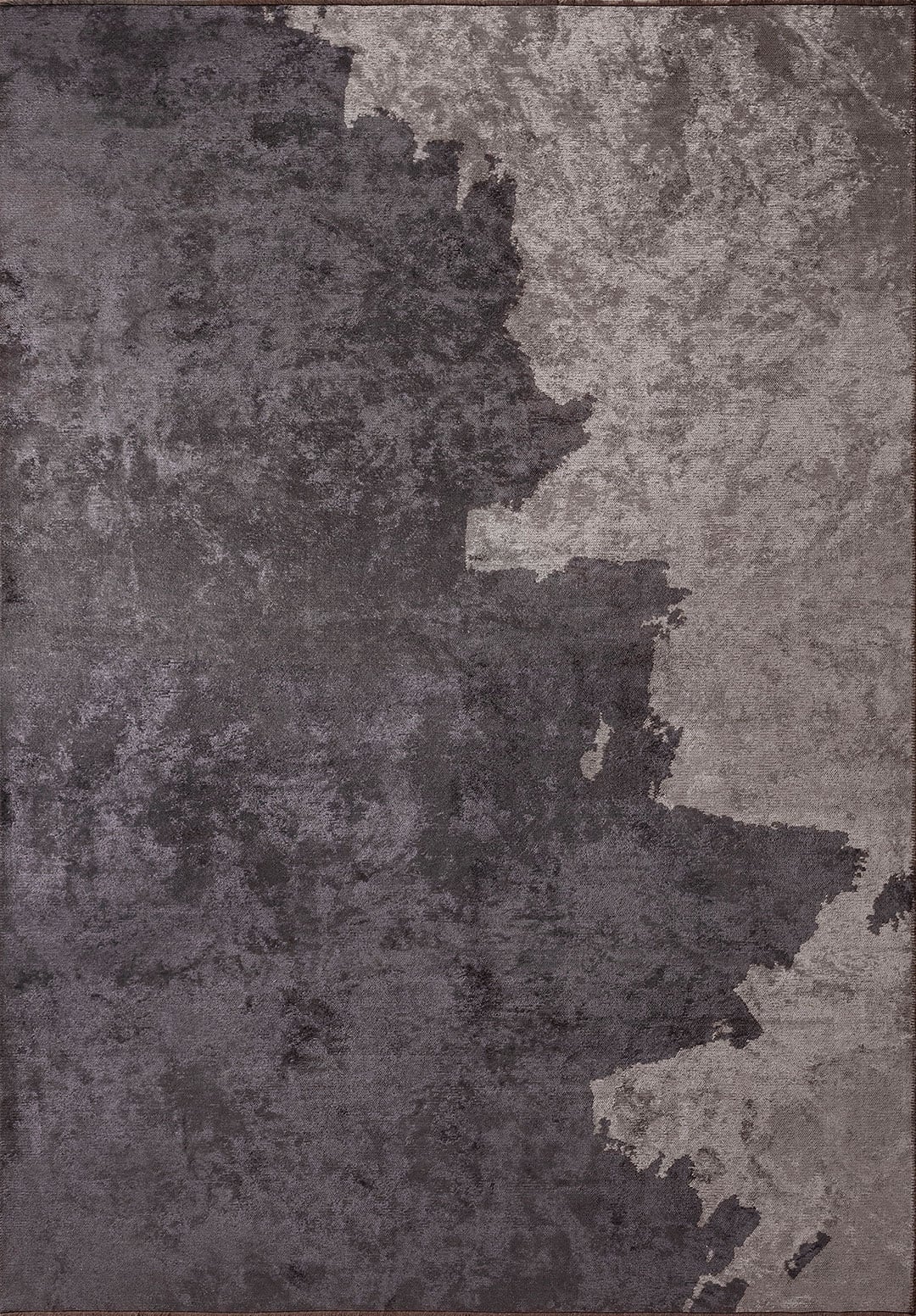 Coast Charcoal - Dark Grey Rug area carpet area rug carpet Color_Grey coral Material_Cotton & Viscose