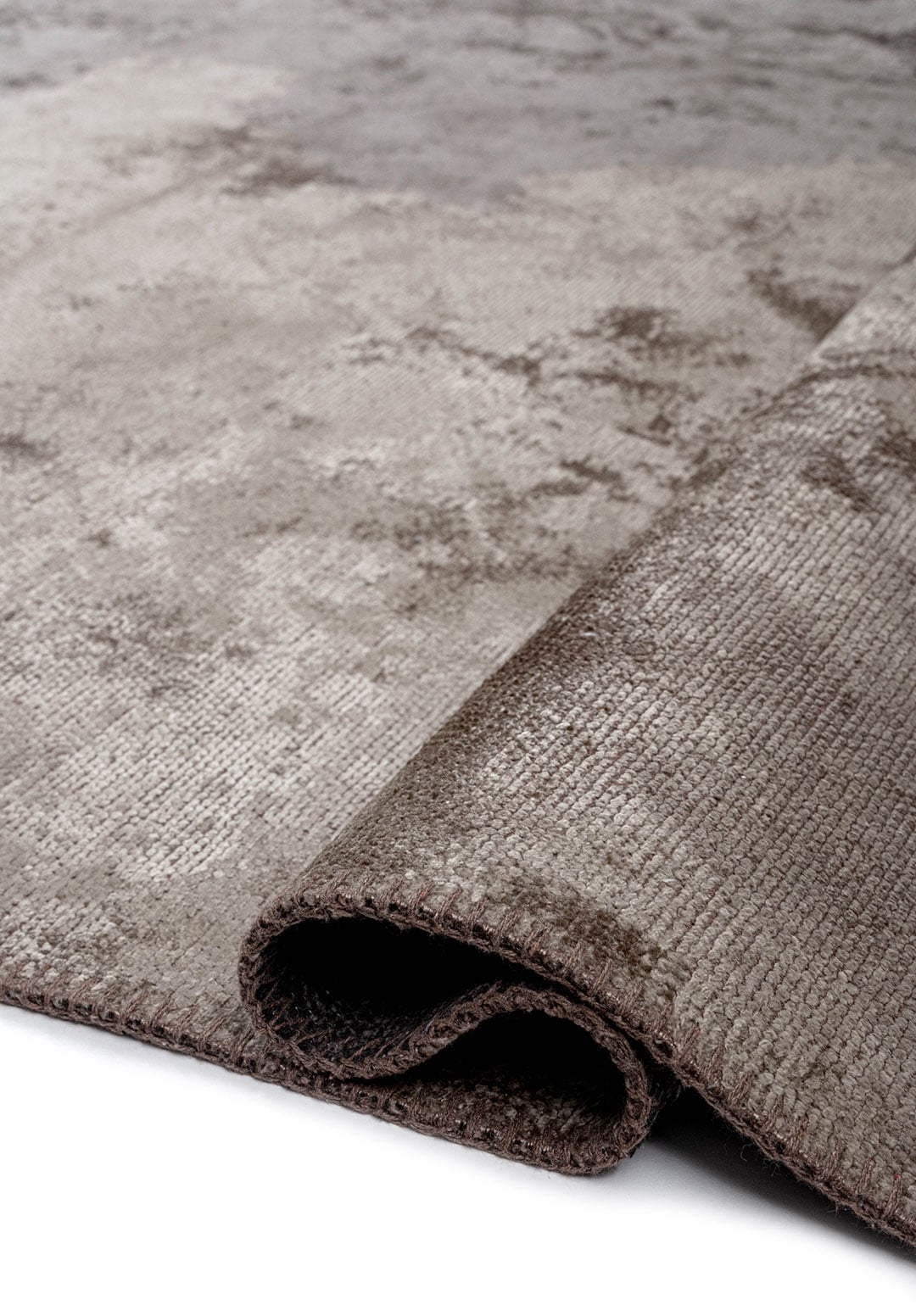 Coast Anthracite - Khaki Rug area carpet area rug carpet Color_Beige Color_Brown coral Material_Cotton & Viscose