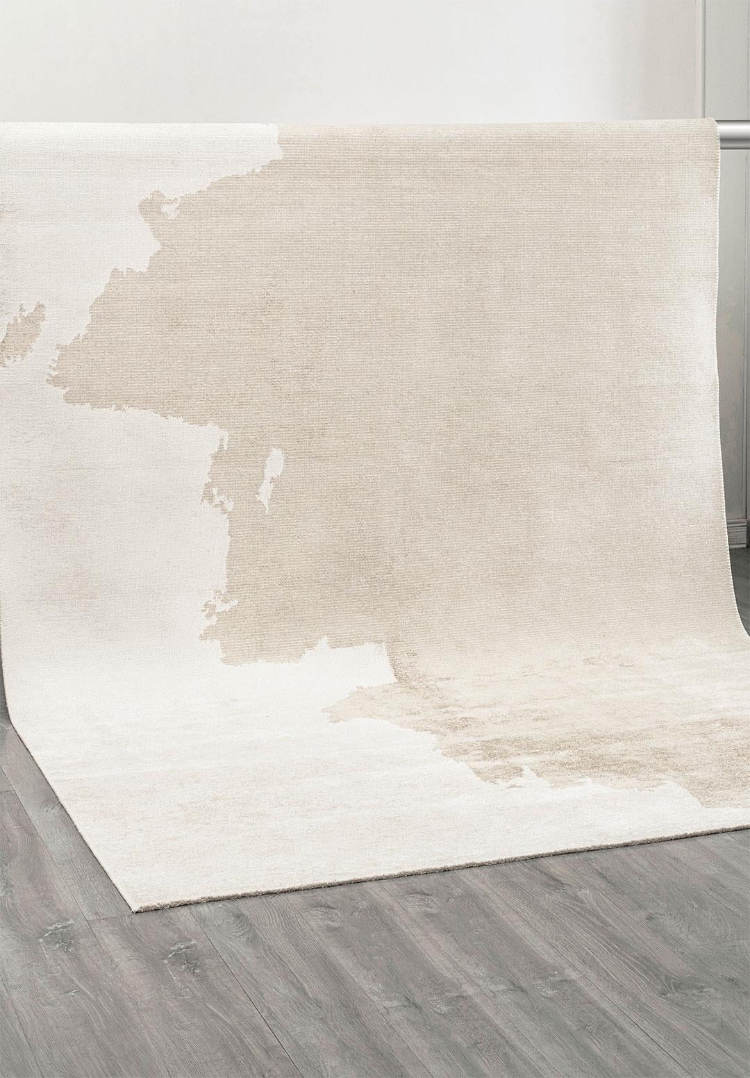 Coast Beige - Ecru Rug area carpet area rug carpet Color_Beige Material_Cotton & Viscose SHELL