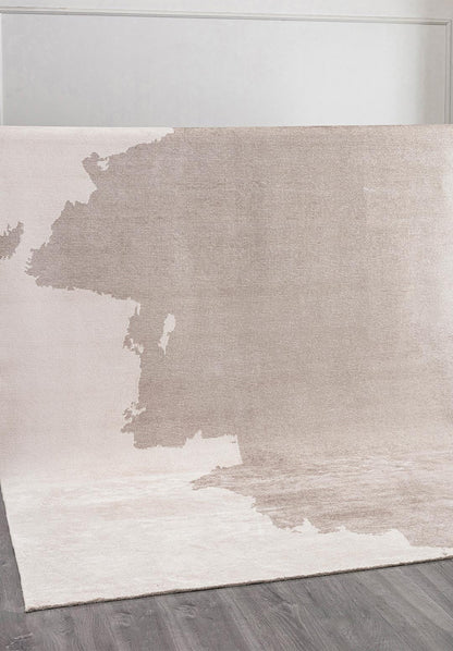 Coast Stone - Ecru Rug area carpet area rug carpet Color_Beige Material_Cotton & Viscose SHELL
