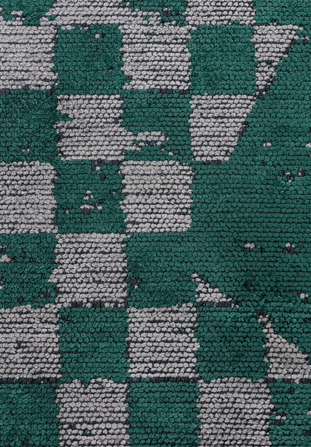King Dark Green - Light Grey Rug