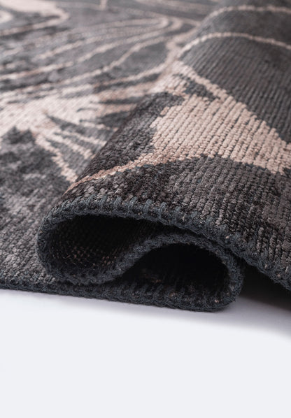 Clove Copper - Charcoal Rug
