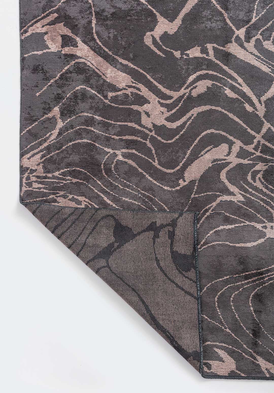 Clove Copper - Charcoal Rug