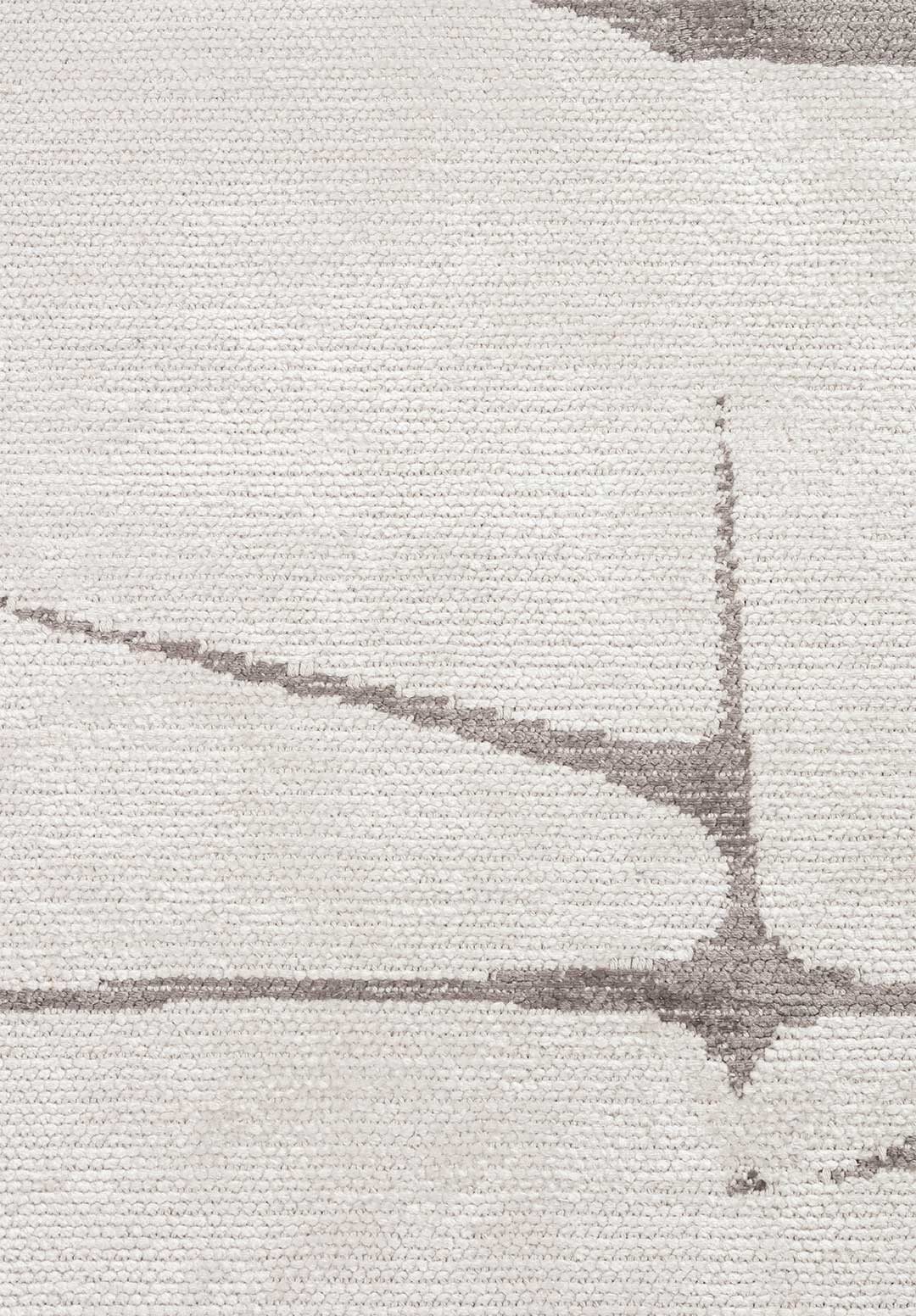 Square White - Dark Grey Rug