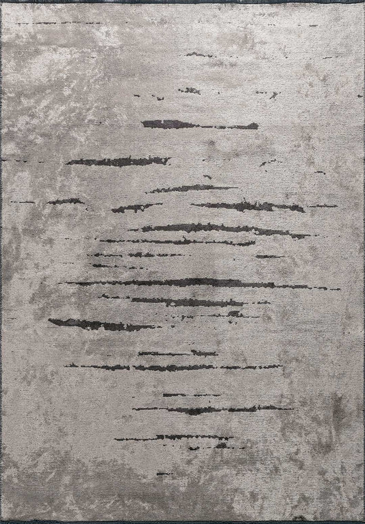 Split Charcoal - Cream Rug
