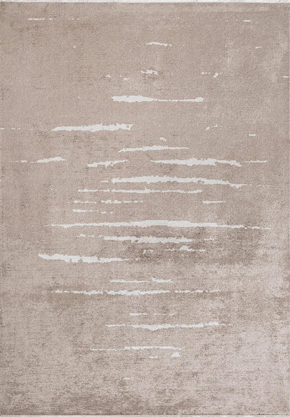 Split Ecru - Nougat Rug