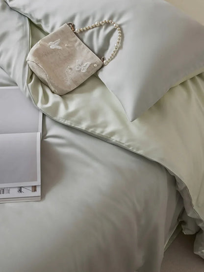 Silky-Smooth Solid Color Cooling Tencel Bedding Set
