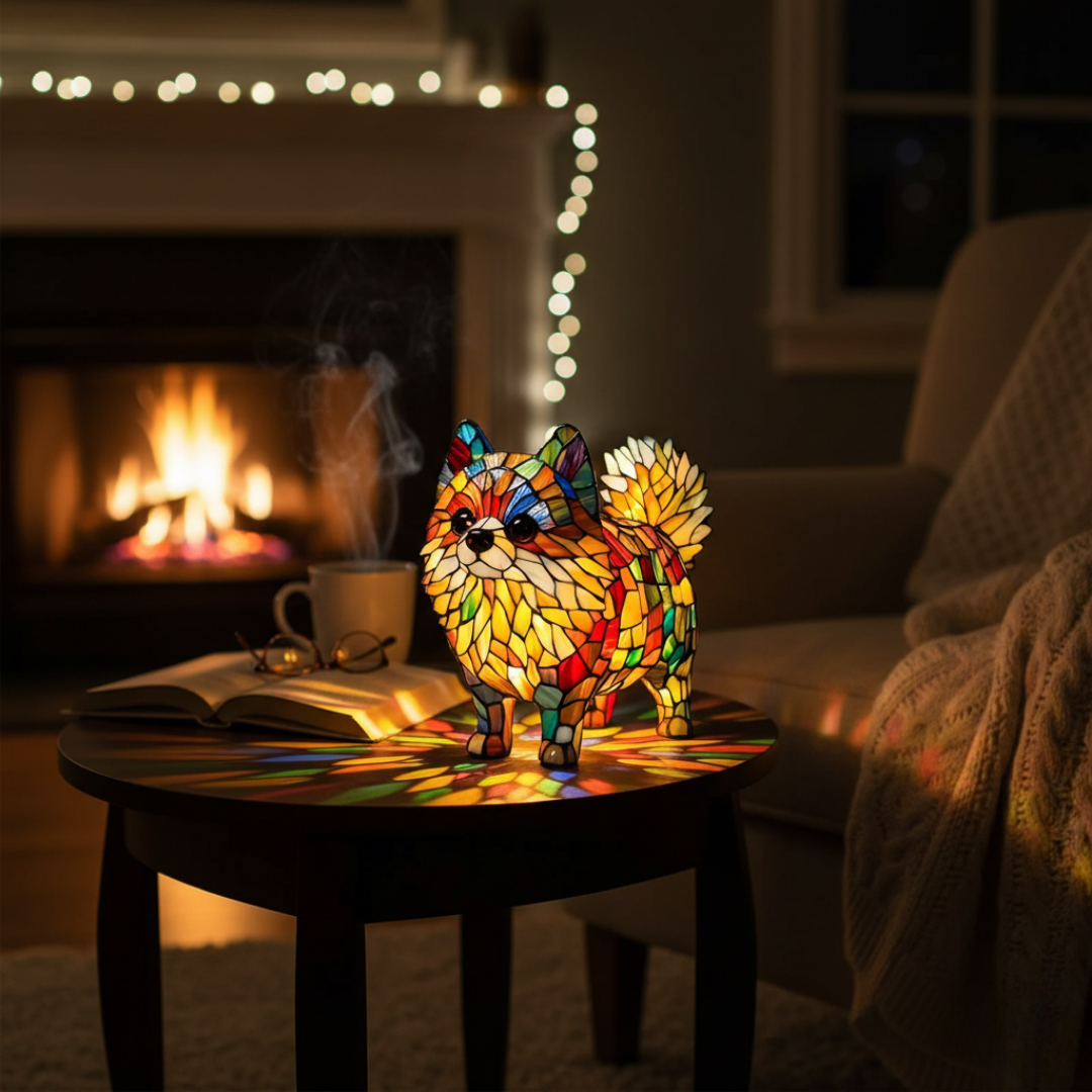 Lebhafter Pomeranian