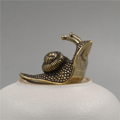 Vintage Snail Ornament