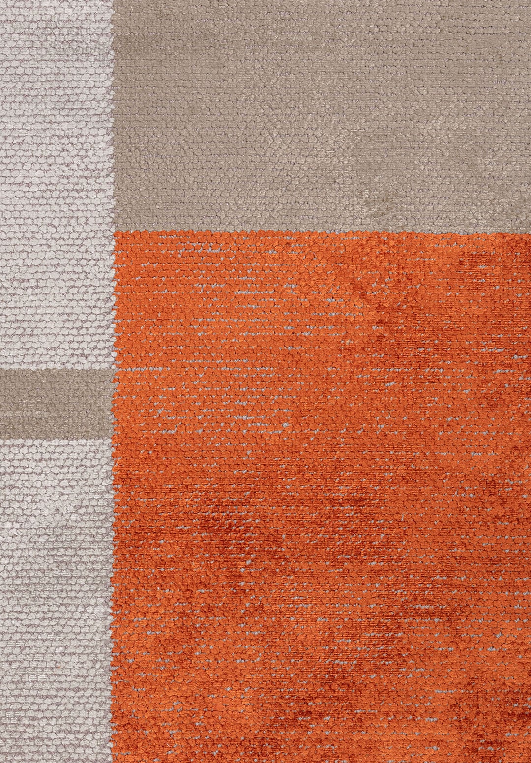 Block Rust - Bone Rug area carpet area rug carpet Color_Beige Color_Orange MARRAKESH Material_Cotton & Viscose Rug2023