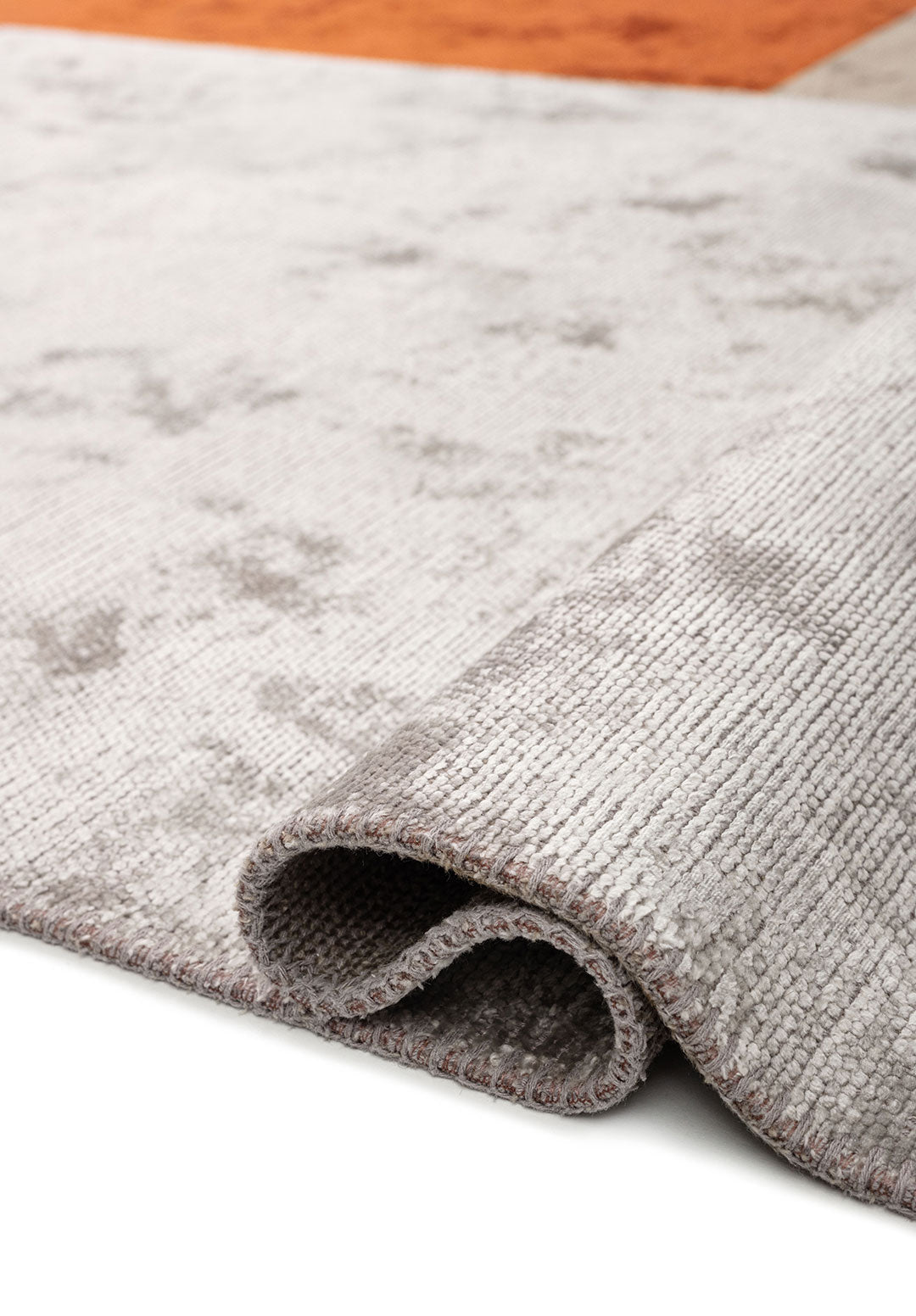Block Rust - Bone Rug area carpet area rug carpet Color_Beige Color_Orange MARRAKESH Material_Cotton & Viscose Rug2023