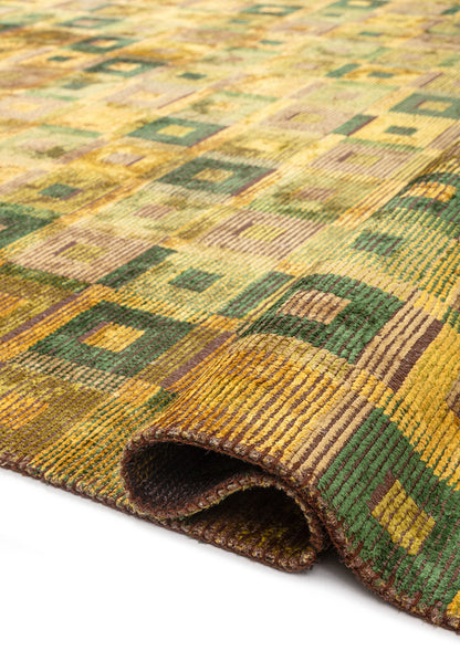 Lustre Yellow - Forest Green