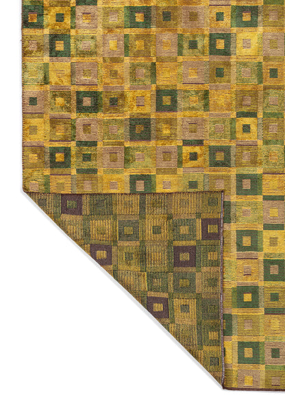 Lustre Yellow - Forest Green