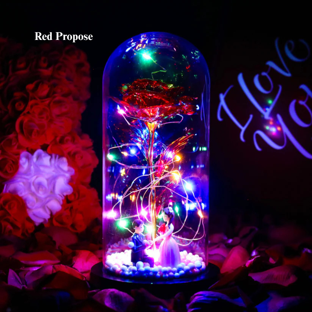 LumiRose™ | Enchanted Sparkly Rose