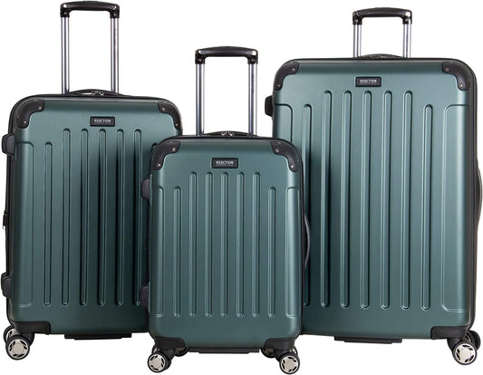 Kenneth Cole REACTION Renegade ABS Expandable 8-Wheel Upright, Eden Green, 3-Piece Set (20"/24"/28") Clothing Luggage Luggage & Bags Luggage & Travel Gear Luggage Sets Shoes & Jewelry Suitcases