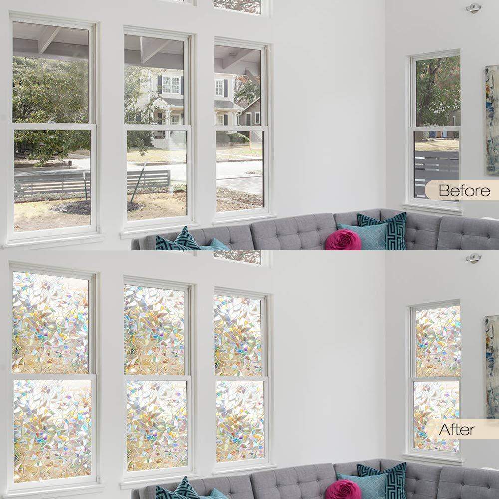 3D RAINBOW WINDOW FILM