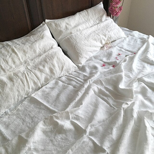 Pure French Washed Linen Duvet Cover