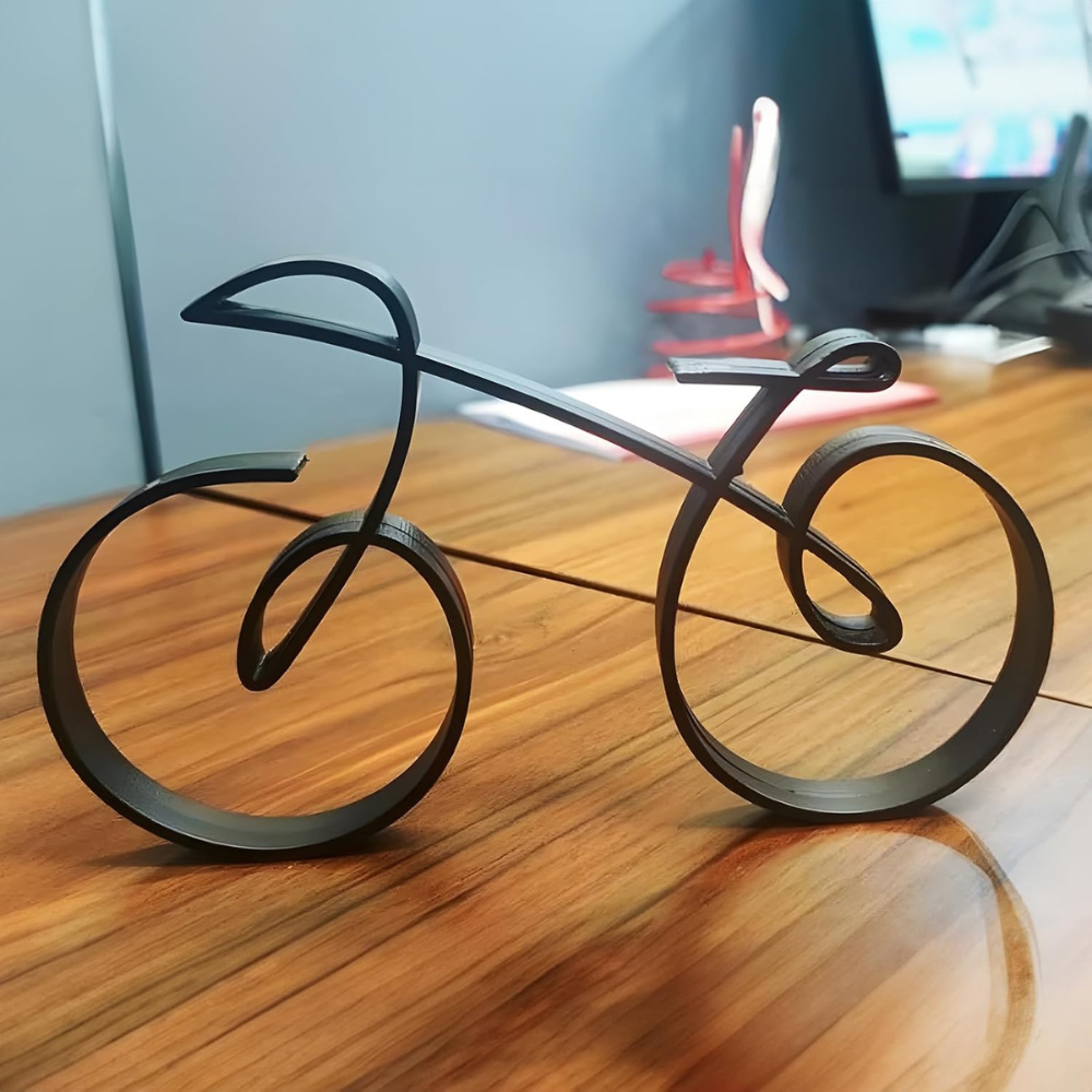 Minimalist Bicycle Sculpture