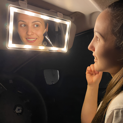 Glow Car Vanity Mirror