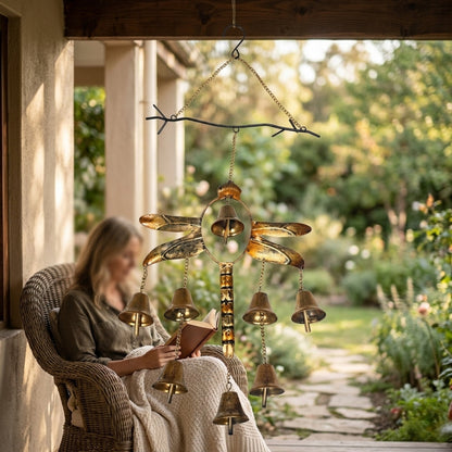 Dragonfly Bells Wind Chime