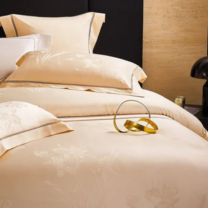 Aureate Luxury Jacquard Egyptian Cotton Bedding Set