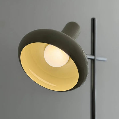 Smooth Sculptural Metal Accent Lamp