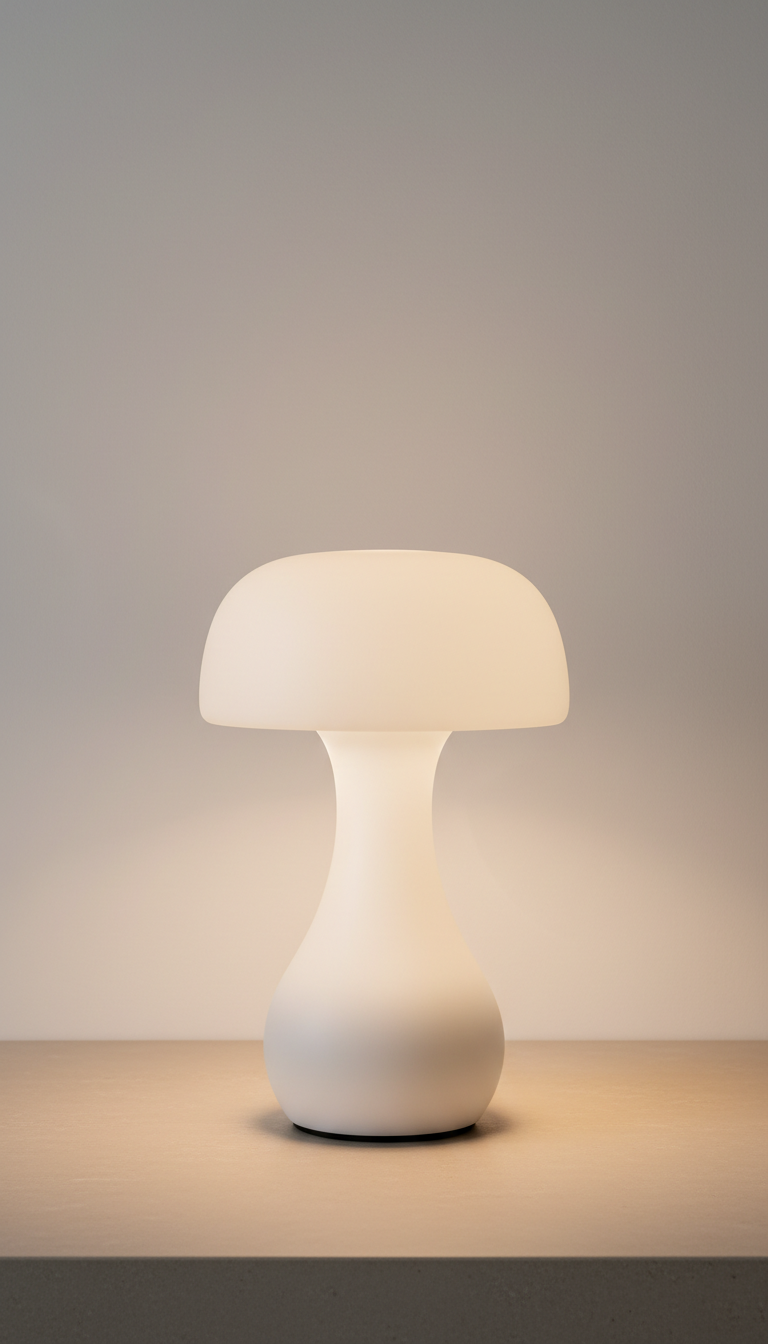 Opal Glass Table Lamp