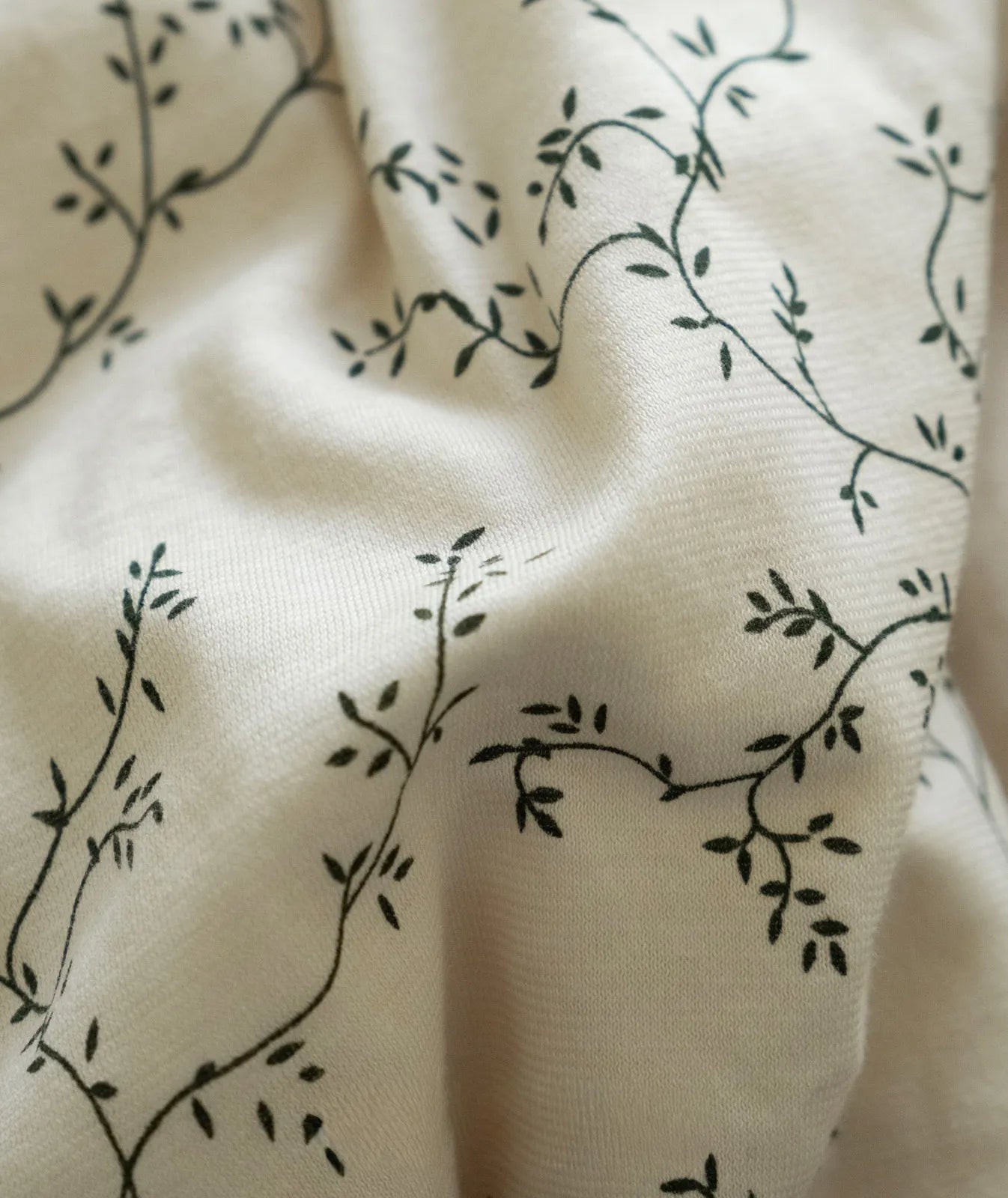 Soft Dainty Vine Washed Cotton Bedding Set