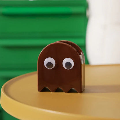 Glossy Retro Ghost Ceramic Pen Holder
