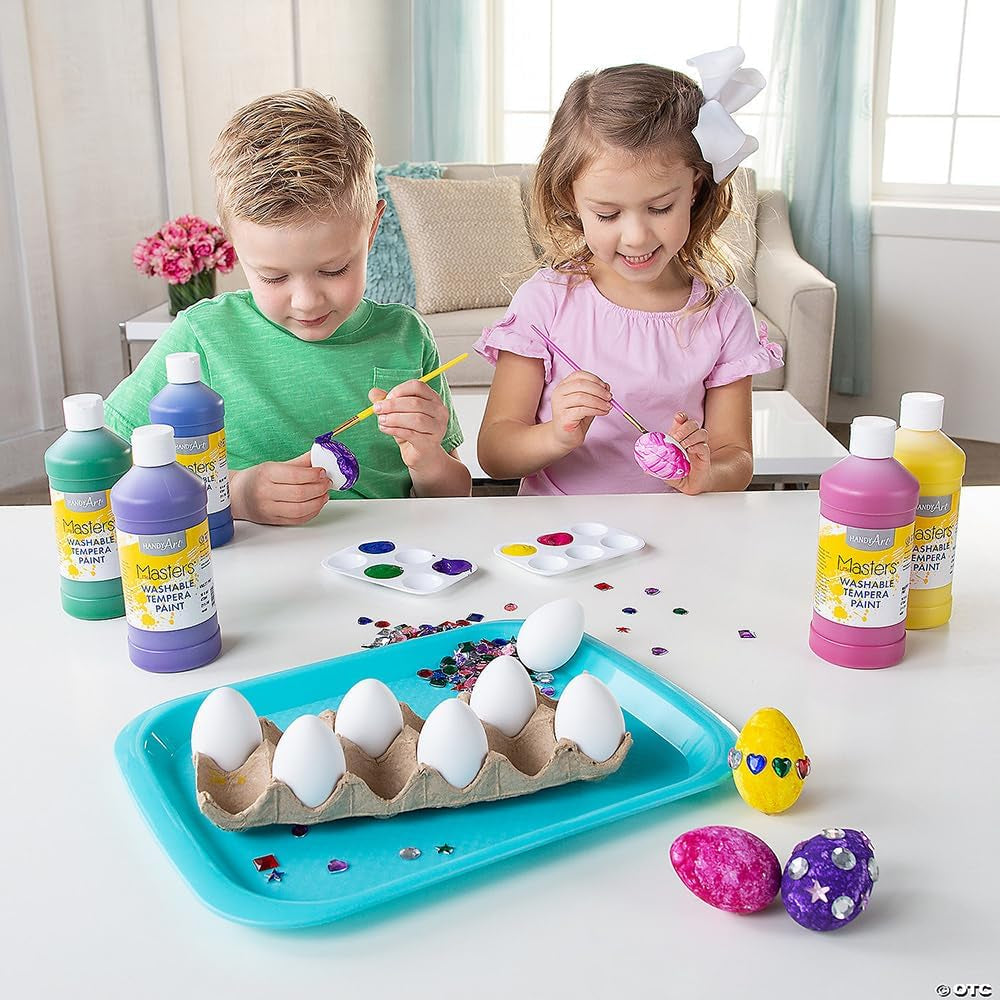 DIY Plastic Easter Eggs with Carton - Crafts for Kids and Fun Home Activities Arts & Crafts Craft Kits Paper Craft Toys & Games