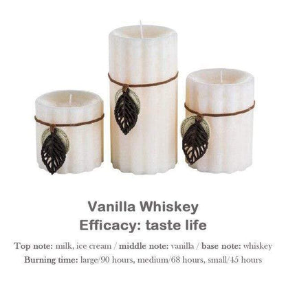 3pcs/Set Essential Oil Scented Candle