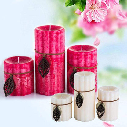 3pcs/Set Essential Oil Scented Candle