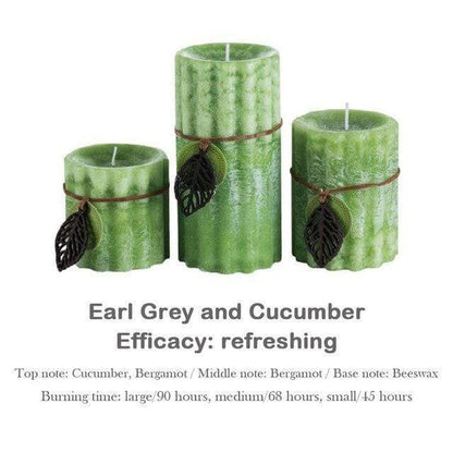 3pcs/Set Essential Oil Scented Candle