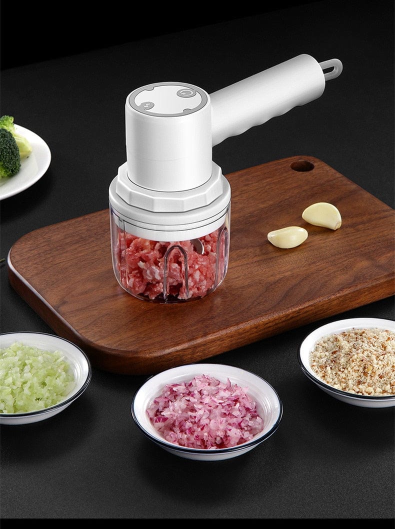 4 In 1 Handheld Electric Vegetable Cutter