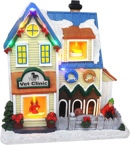 Christmas Village Windmill - Animated Pre-Lit Musical Winter Snow Village - Perfect Addition to Your Christmas Indoor Decorations & Christmas Village Display - a Thoughtful Gift for Your Loved Ones Collectible Buildings Collectible Buildings & Accessories Home & Kitchen Home Décor Accents Home Décor Products