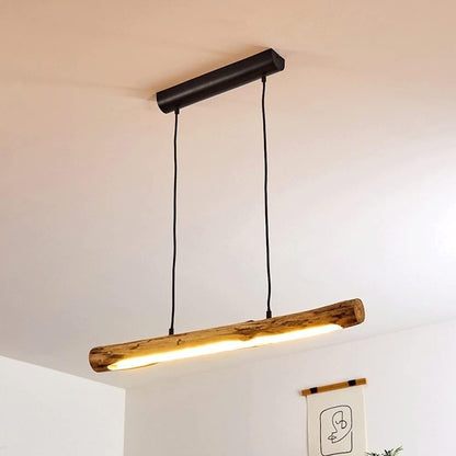 Black Walnut Pendant Light