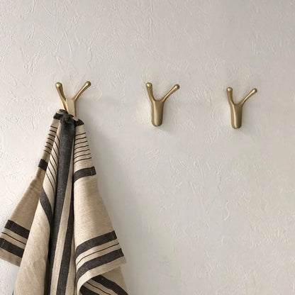 Smooth Branch-Shaped Metal Decorative Hooks