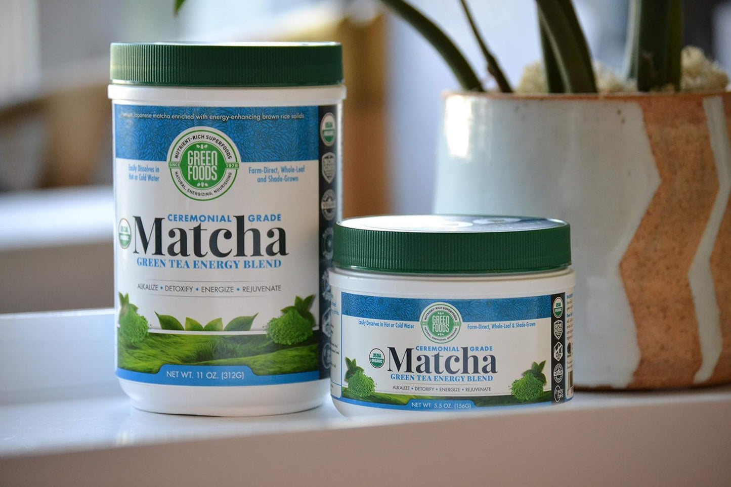 Green Foods Organic Matcha Green Tea, 5.5 Ounce Beverages Green Grocery & Gourmet Food Matcha Tea