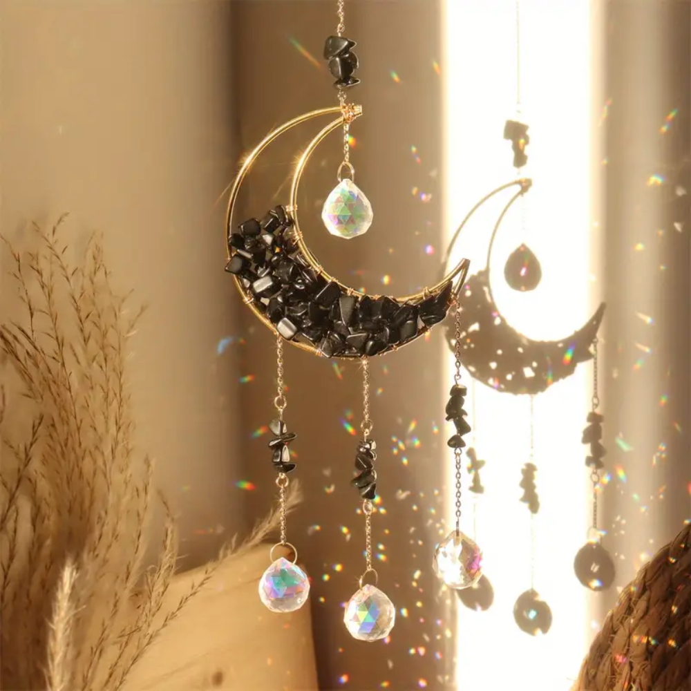 Moon Crystal Suncatcher