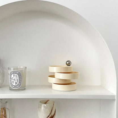Smooth Swivel Melamine Jewelry Organizer