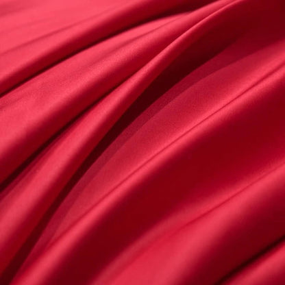 Neo Red Silky Cotton Bedding Set