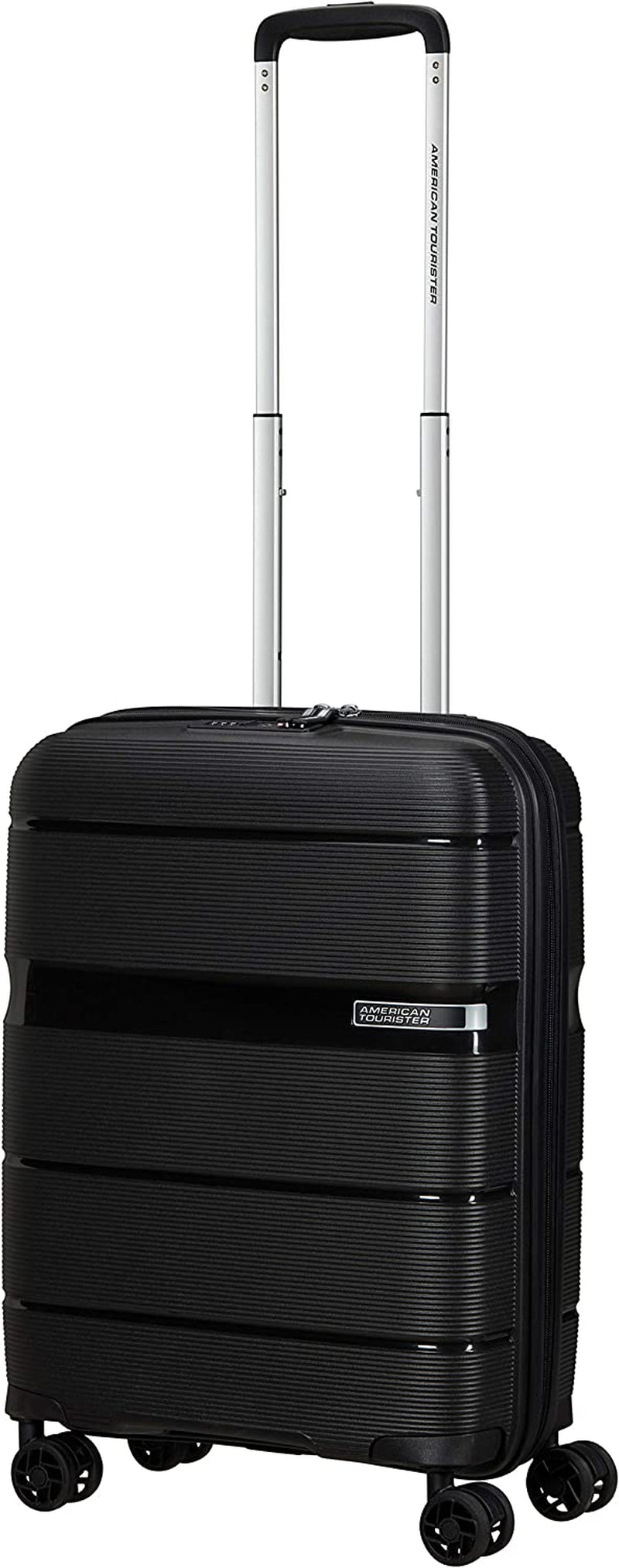 AMERICAN TOURISTER Unisex_Adult Luggage Suitcase, Black (Vivid Black), S (55 Cm-34 L) Carry-Ons Clothing Luggage Luggage & Bags Luggage & Travel Gear Shoes & Jewelry Suitcases