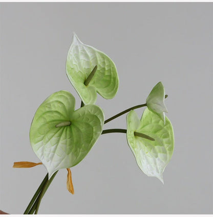 4Pcs Artificial Anthurium