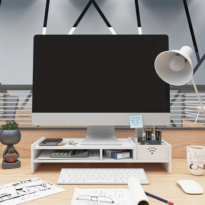 Organisateur de bureau pour support de moniteur