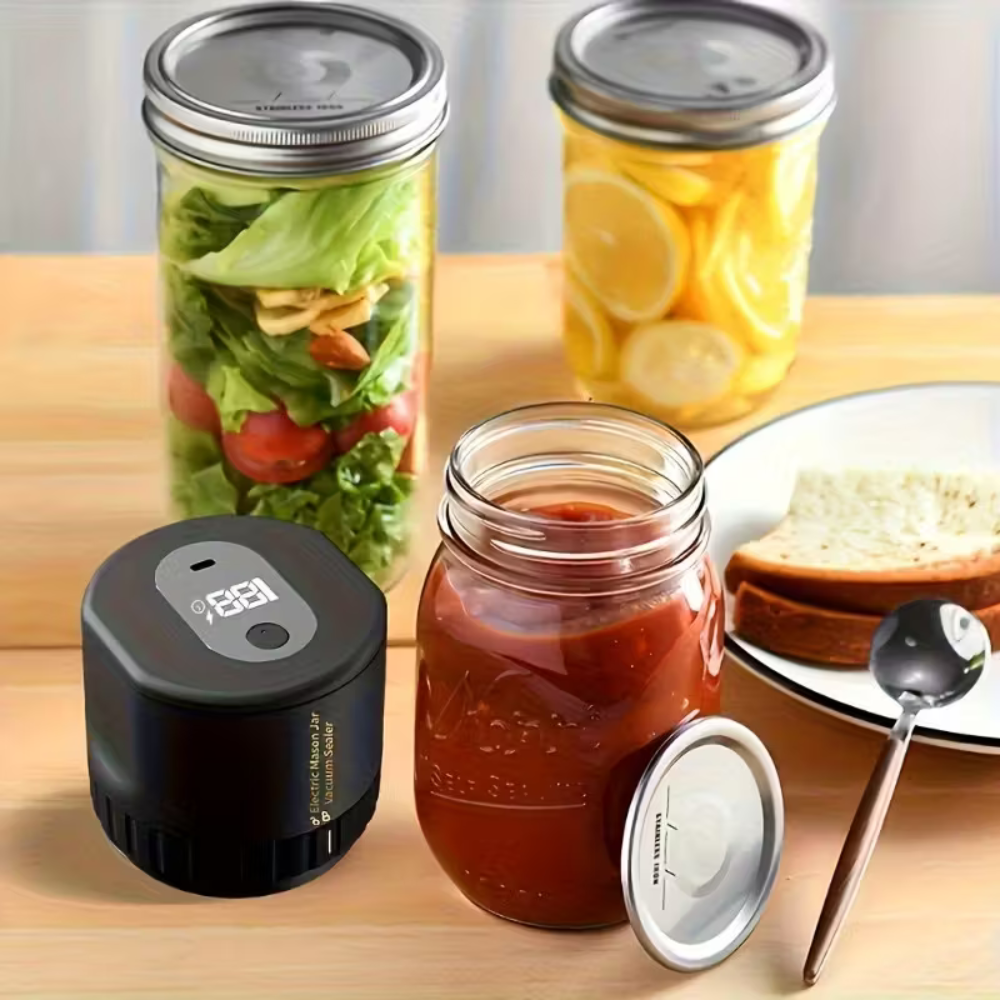 FreshCap™ | Jar Vacuum Sealer