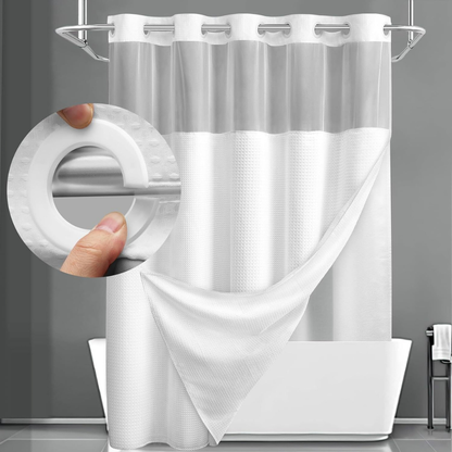 Rinova™ | No-Hook Shower Curtain