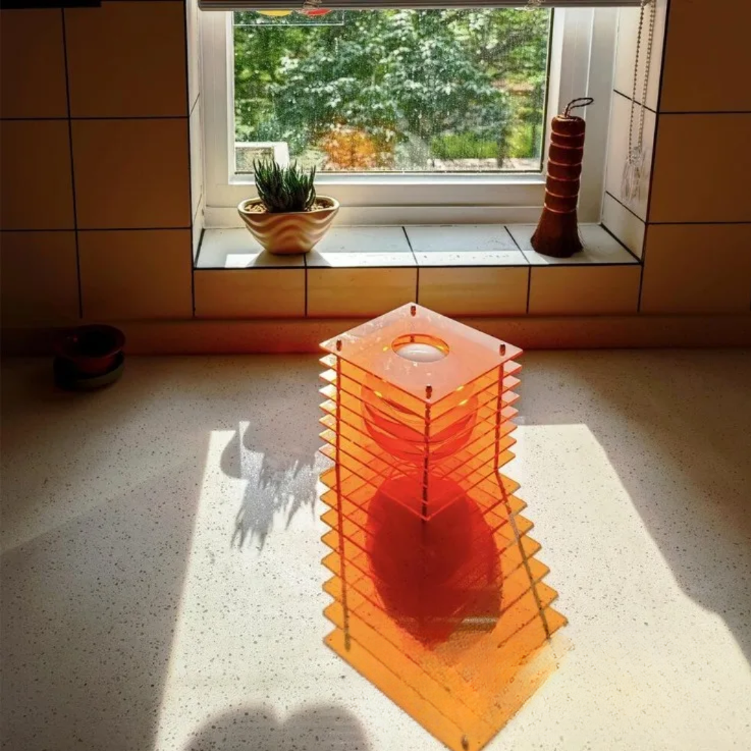 DIY 16-Color Rechargeable Acrylic Mood Lamp