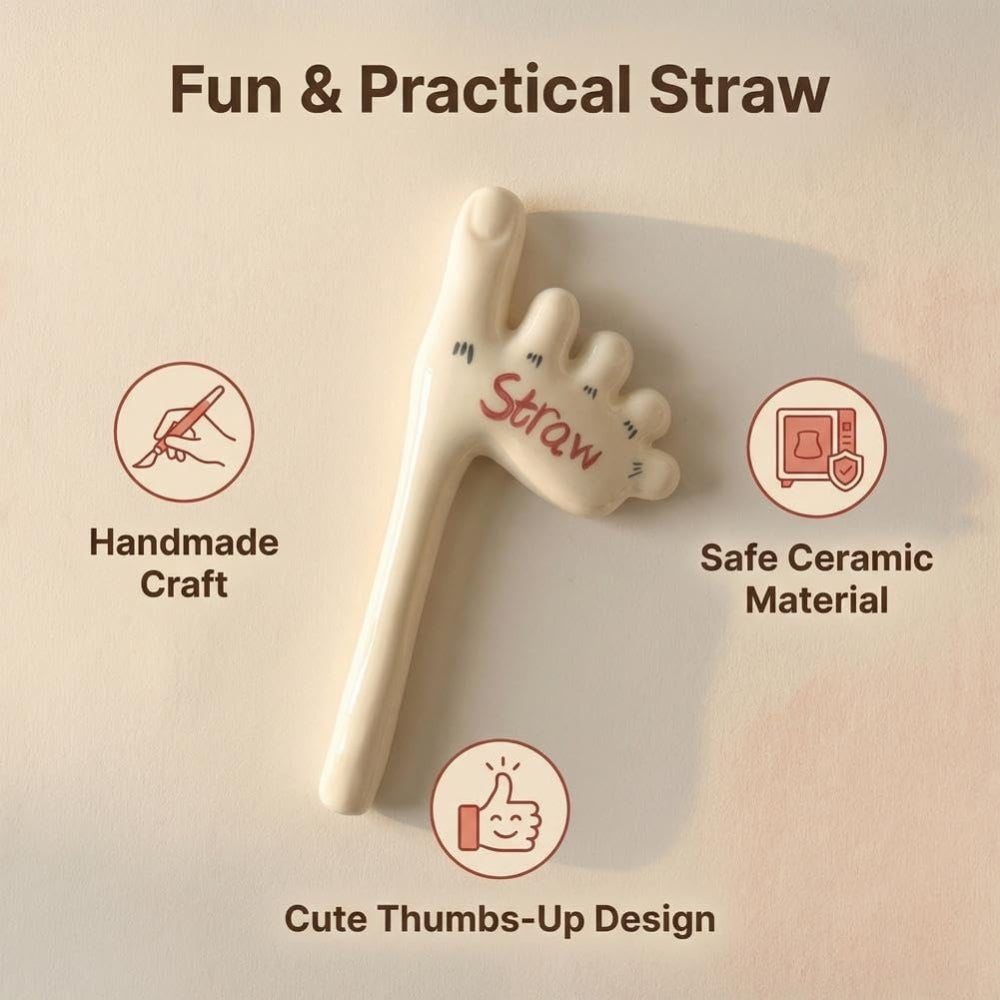 Toesy™ | Foot-Shaped Straw