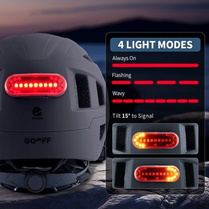 UV400 Lightweight Bicycle Helmets with LED Lights